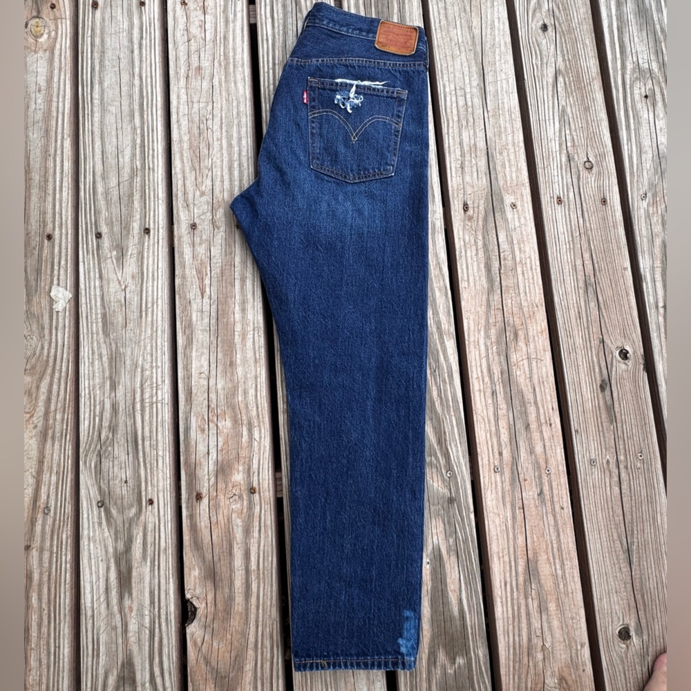 Big E Levi’s 501 T Premium San Francisco, Cal 
Blue Jeans W32 / L28